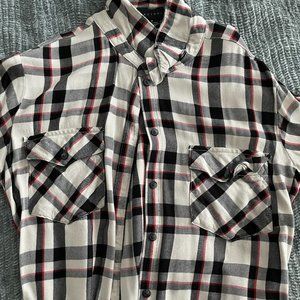 Flannel button up